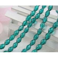 Shining Olivine Crystal Beads,Oval Glass Beads